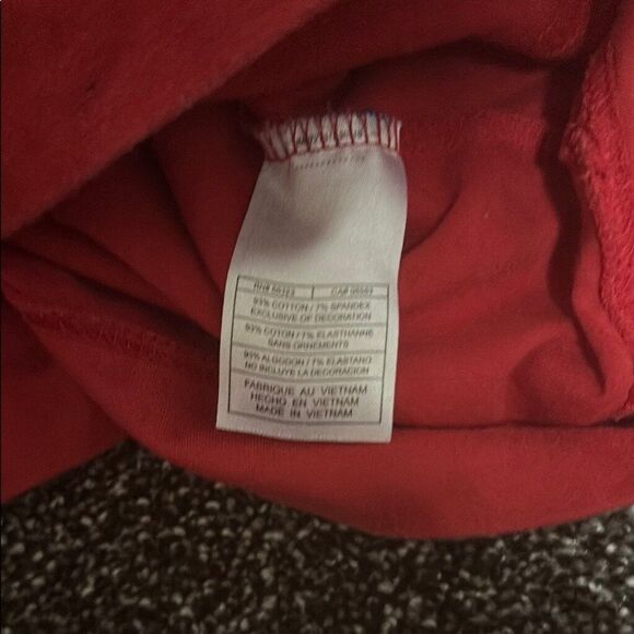 Nike Red Long Sleeve Hoodie Sweatshirt Ohio State Buckeyes - Picture 4 of 4